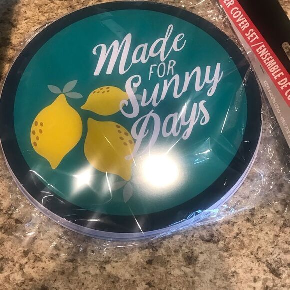 Set of Six Placemats and Four Piece Burner Cover Set NWT - Picture 8 of 9